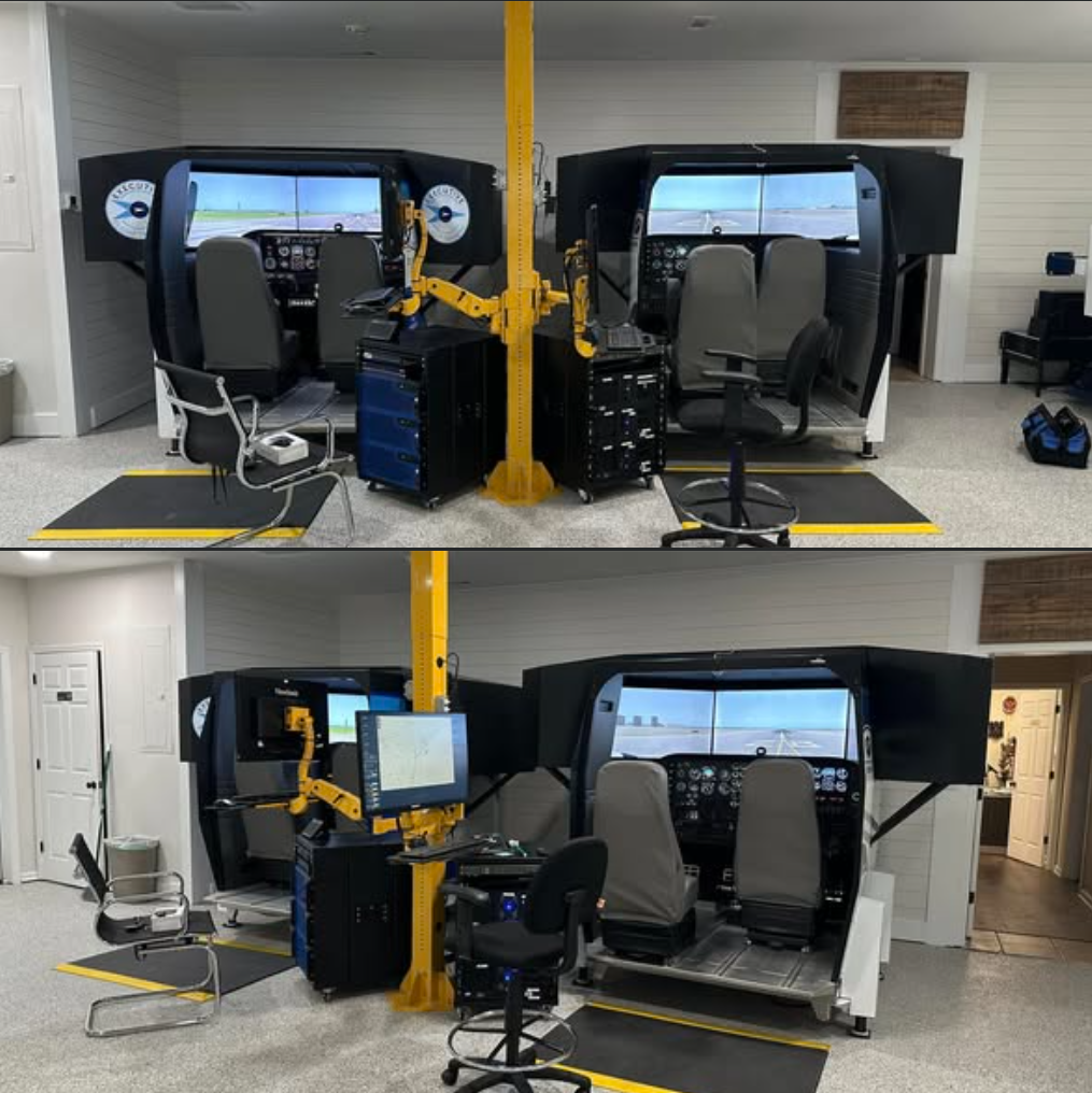 Twin AATD installation in our service bay